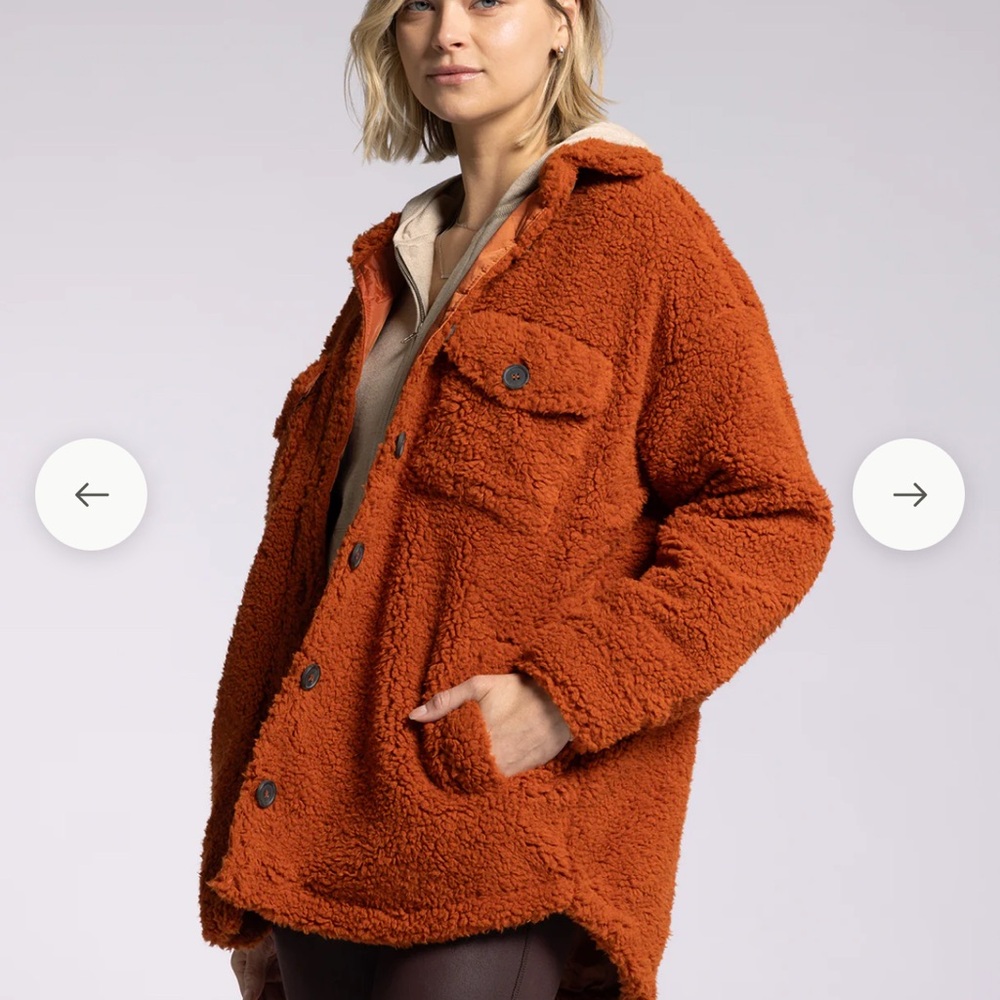 Universal Thread Rust Teddy Jacket - Picture 10 of 11